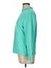 Talbots 100% Polyester Teal Turtleneck Sweater Size L (petite) - photo 5