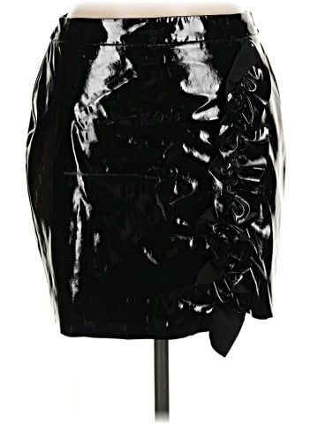 Topshop Faux Leather Skirt (view 1)