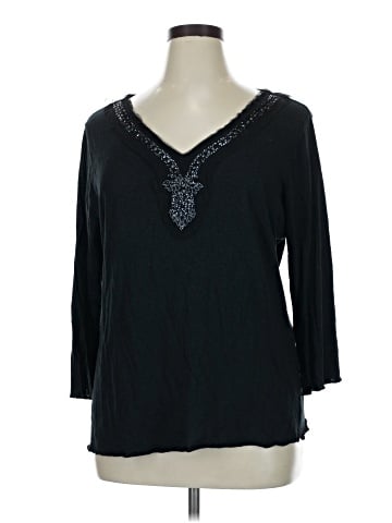 Mossimo 3/4 Sleeve T-Shirt (view 1)