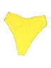Montce Solid Yellow Swimsuit Bottoms Size S - photo 2