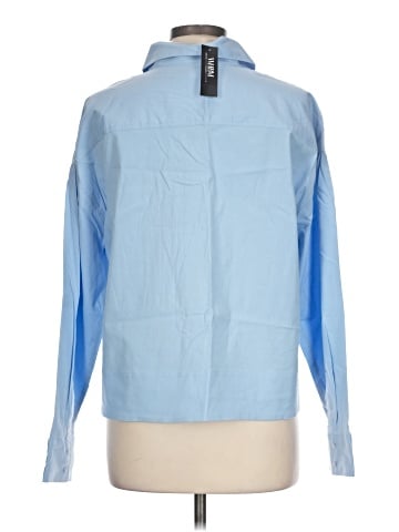 White House Black Market Long Sleeve Button-Down Shirt (view 2)