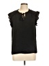 DR2 100% Polyester Black Sleeveless Blouse Size L - photo 1