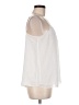 Naked Zebra 100% Polyester White Sleeveless Blouse Size M - photo 4