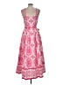 Talbots Paisley Pink Cocktail Dress Size 6 - photo 2