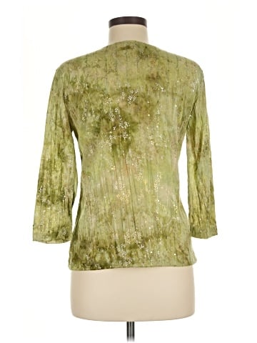 Christopher & Banks 3/4 Sleeve T-Shirt (view 2)