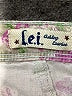L.e.i. Floral Gold Shorts Size 9 - photo 3