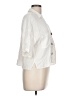 Moa Moa Ivory 3/4 Sleeve Button-Down Shirt Size L - photo 4