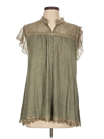 Pol Short Sleeve Blouse (view 1)