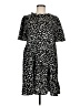 Hayden 100% Polyester Animal Print Black Casual Dress Size M - photo 1