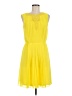 Jessica Simpson 100% Polyester Yellow Cocktail Dress Size 8 - photo 1