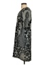 Baraschi 100% Polyester Paisley Gray Cocktail Dress Size 4 - photo 5