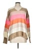 Ann Taylor LOFT Color Block Tan Pullover Sweater Size L - photo 1