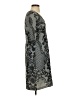 Baraschi 100% Polyester Paisley Gray Cocktail Dress Size 4 - photo 4