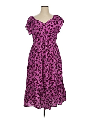 Terra & Sky Casual Dress (view 1)