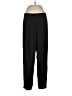 Eileen Fisher 100% Silk Solid Black Silk Pants Size M - photo 1