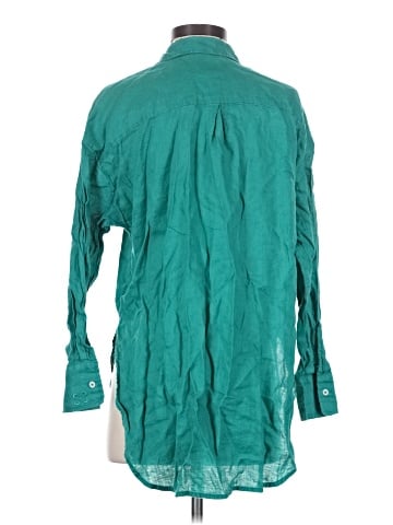 Maeve Long Sleeve Button-Down Shirt (view 2)