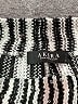 Akira 100% Polyester Stripes Silver Casual Pants Size L - photo 4