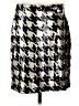 Cache Houndstooth Silver Formal Skirt Size XS - photo 1
