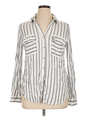 Perch by Blu Pepper Long Sleeve Button-Down Shirt (view 1)
