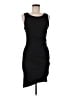 Leith Solid Black Cocktail Dress Size M - photo 1