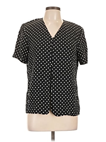 Kasper A.S.L. Short Sleeve Blouse (view 1)