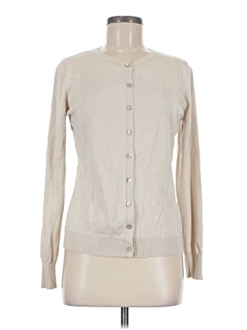August Silk Cardigan (view 1)