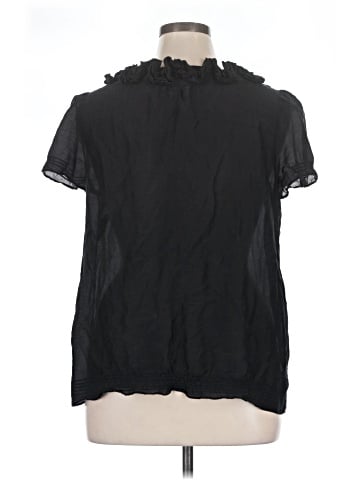 Ann Taylor LOFT Short Sleeve Blouse (view 2)