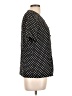 Kasper A.S.L. 100% Polyester Polka Dots Black Short Sleeve Blouse Size 10 - photo 4