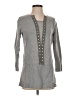 Tory Burch 100% Merino Gray Wool Cardigan Size S - photo 1