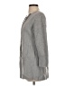 Tory Burch 100% Merino Gray Wool Cardigan Size S - photo 5