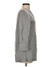 Tory Burch 100% Merino Gray Wool Cardigan Size S - photo 4