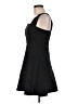 BCBGMAXAZRIA 100% Polyester Solid Black Cocktail Dress Size 8 - photo 5