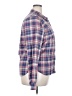 UNTUCKit 100% Cotton Plaid Blue Long Sleeve Button-Down Shirt Size 18 - photo 4