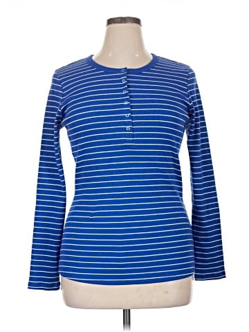 Universal Standard Long Sleeve Henley (view 1)