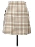 Wilfred Plaid Tan Wool Skirt Size 4 - photo 2