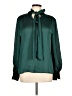 Flying Tomato 100% Polyester Green Long Sleeve Blouse Size L - photo 1