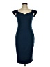Bailey 44 Solid Blue Cocktail Dress Size L - photo 1