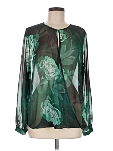 Jennifer Lopez Long Sleeve Blouse (view 1)