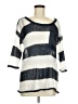Belldini 100% Polyester Silver 3/4 Sleeve Top Size M - photo 1
