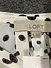Ann Taylor LOFT 100% Polyester Polka Dots Ivory Sleeveless Blouse Size XL - photo 7