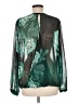 Jennifer Lopez 100% Polyester Green Long Sleeve Blouse Size M - photo 2
