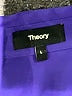 Theory Purple 3/4 Sleeve Button-Down Shirt Size L - photo 7