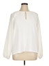 Nine Britton 100% Polyester Ivory Long Sleeve Blouse Size XL - photo 1
