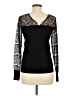 Venus Black Long Sleeve Top Size M - photo 2
