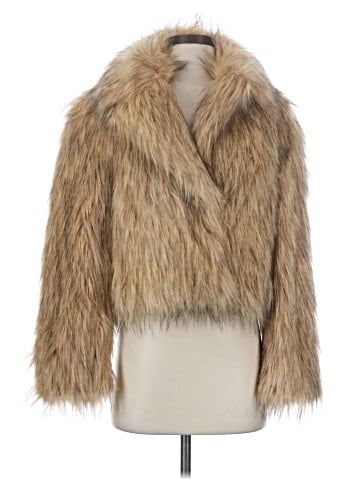 LoveShackFancy Faux Fur Jacket (view 1)