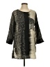 John Mark Graphic Gray Casual Dress Size S - photo 1