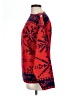 Obermeyer Print Red Pullover Sweater Size L - photo 5