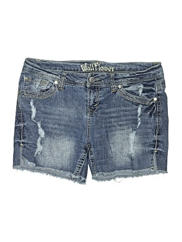 Wallflower Denim Shorts (view 1)