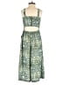 Guess 100% Polyester Paisley Green Jumpsuit Size 2 - photo 2