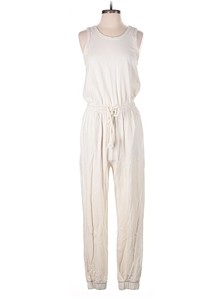 Pre-owned Universal Thread Jumpsuit In Ivory